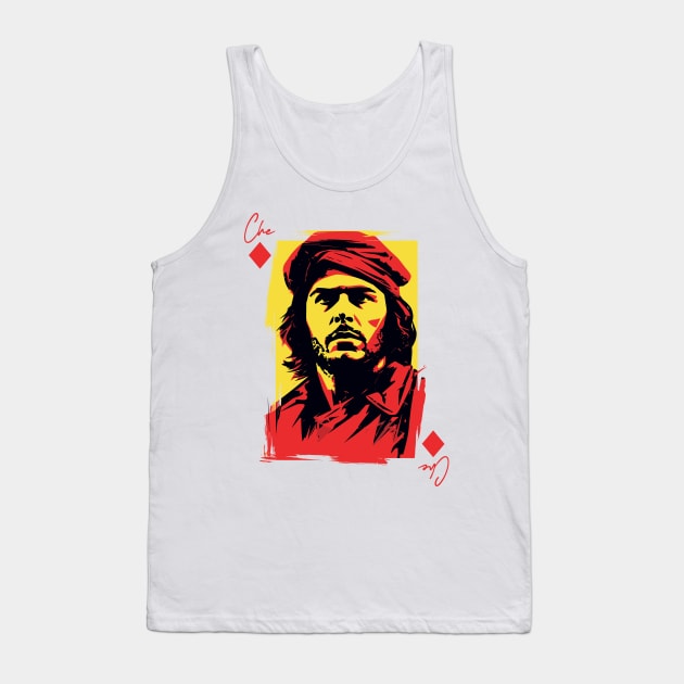 Che Guevara --- Original Playing Card Style Design Tank Top by DankFutura